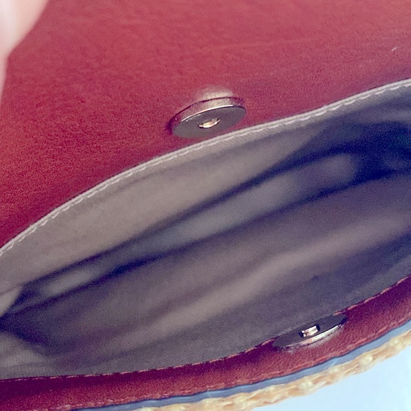 REBECCA MINKOFF EDIE STRAW BUCKET BAG - Picture 8 of 11